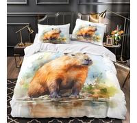 TNSGHAVED Perros Cane Corso Funda de Edredón Incluye Fundas de Almohada Juego de 3 Piezas Suave Diseño 3D Cierre de Cremallera Oculta Retrato Realista Funda Edredon for Ancianos King（220x240cm）