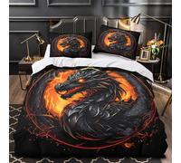 TNSGHAVED Retrato de Burro Funda de Edredón 3 Piezas Microfibra Suave Diseño 3D Cremallera Oculta con Fundas de Almohada Transpirable Boceto en Blanco y Negro Funda Edredon for niños King（220x240cm）