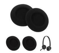 TNSLAND Almohadillas para Auriculares 50mm Pack de 4 - Earpads de Espuma Suave Y Transpirable, Cojines de Repuesto Universales para Auriculares, Compatibles con Casco Y Headset