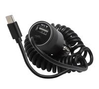 TNSLAND Caricatore Accendisigari USB Rapido Incluye Cable Flexible de 1.2 m, Conector de Doble Puerto Carica Telefono per Auto para iPhone 16/15, Samsung S25/S24/S23/S21/A55/A16/Z Fold6/Z Flip5
