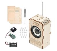 TNSLAND Kit de construcción de radio, kit de construcción de madera