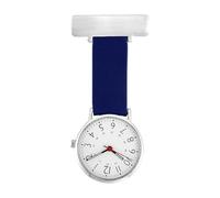 TNSLAND Reloj de enfermera con clip, reloj de bolsillo con broche de clip, reloj de bolsillo, reloj de enfermería, reloj de cuarzo para médico, médico, enfermera, médico