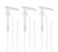 TNSLAND Reutilizable Bomba Salsa de Ostra Plastico Bomba Dosificadora 38cm Bomba de Jabon Adecuado para Cocina y Baño, Condimentos,Jabón Corporal o Besinfectante de Manos