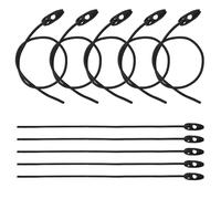 TNSLAND Tensor de Equipaje de 10 Piezas para Señales de Advertencia Portabicicletas Cpulpos Elasticos 50 cm Gomas Elasticas con Gancho Longitud Ajustable para Bicicletas Motos Lonas Cuerdas de Camping