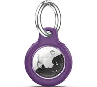 TNSNK for Airtag Holder Case with Lock, Deep Purple