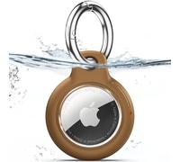 TNSNK Waterproof for Apple Airtag Holder Case with Lock, Airtag Pendant Key Ring Case with Keychain for Luggage/Bicycles/Pets