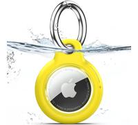 TNSNK Waterproof for Apple Airtag Holder Case with Lock, Airtag Pendant Key Ring Case with Keychain for Luggage/Bicycles/Pets