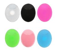 TNSRAY Cepillo de Ducha de Bebé, 6 Piezas Cepillo de Masaje del Cuero Cabelludo del Bebé, Cepillo de Masaje del Cuero Cabelludo del Con Cepillo de Silicona, cepillo facial manual por Adultos