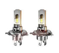 TNTGEBFVBG Conjunto de faro delantero Faros Delanteros LED H7 Canbus Coche 2500W Antiniebla H4 Automóvil Sin Error Haz Y Bajo Inalámbrico Luz 1:1 12V Juego Faros Principales(2 PCS H4 LED Light)