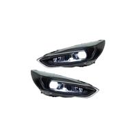 TNTGEBFVBG Conjunto de faro delantero Para Ford Para Focus 2015-2018 Lámparas Delanteras Coche LED Conjunto Faros Actualización Dinámica DRL Lente Proyector Juego Faros Principales(For end)