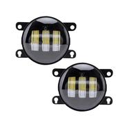 TNTGEBFVBG Conjunto de faro delantero Para Jeep Para Renegade Para Compass 2015-2018 Luces Antiniebla LED Faros Rejilla 9 Pares De Chips Accesorios Juego Faros Principales(LED C)