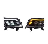 TNTGEBFVBG Conjunto de faro delantero Para Nissan Para Navara NP300 Faros 2014-2022 Conjuntos De LED Coche Antiniebla DRL Lámpara Señal Giro Freno Juego Faros Principales(For Led)