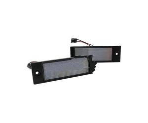 TNTGEBFVBG Conjunto Luz Matrícula Para Kia Para Forte 19-23 Para Niro EV 23-up Ceed SW Tipo CD 18-up XCeed 19-up Luces Matrícula 2 Uds Lámparas LED En Forma Número
