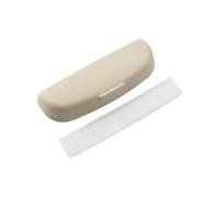 TNTGEBFVBG Estuches Gafas Coche para Vitara para Jimny S-Cross Spacia Splash Wagon Accesorios Estuche para Gafas para De Sol Funda Gafass Coches Universal(Beige)