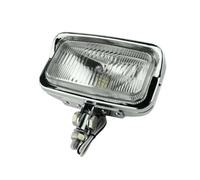 TNTGEBFVBG Faro 7 Pulgadas Moto Para Bobber Para Triumph Para Cruiser CG GN 250 125 Cromo Vintage Motocicleta Faro Cuadrado Retro Lámpara Frontal Universal