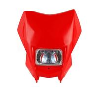TNTGEBFVBG Faro 7 Pulgadas Moto Para CRF230F CRF230 CRF150F CRF 150F 230F Faro Delantero De Motocicleta Lámpara Carrera Luz Principal Carreras(Red)
