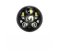TNTGEBFVBG Faro 7 Pulgadas Moto Para Dyna Para Sportster Para Softail Indian Scout 5 3/4 Pulgadas. 75 "faro LED Para Motocicleta DRL Señal De Giro Faro Para Moto(50w)