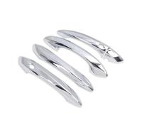 TNTGEBFVBG Manilla Exterior Universal Para Hyundai Para Tucson NX4 2021-2025 2026 Tapa Protección Cromada Exteriores Manija Puerta Lateral Coche Cubierta Cuenco Embellecedor(Left Hand Driver A)