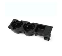 TNTGEBFVBG Multifuncional Car Seat Gap Cup Holder para BMW Serie 3 E46 1998-2006 323i 318i Caja Almacenamiento para Portavasos Agua La Consola Automóvil Moneda 51168217953(Black One Set)