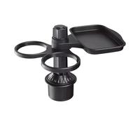 TNTGEBFVBG Multifuncional Car Seat Gap Cup Holder Portavasos Doble Universal para Coche Asiento Multifuncional Bandeja De Comida Automática Estable