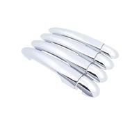 TNTGEBFVBG Puerta Delantera Exterior Lado Para Euro Para Clio 2005-2014 Cubiertas De Manija Puerta Exterior Coche Embellecedores Accesorios Exteriores Gadget(No Button 4 Door)