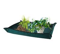 TNTGMG Pflanzmatte,110×75 cm,OxfordGewebe Umtopfmatte großmatte für Zimmerpflanzen und Umpflanzfen,tragbare Umtopfschale,wasserdichte Gartenmatte für Garten Draußen