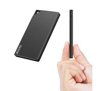 TNTOR Banco de energía de 10000 mAh, Delgado y Ligero con 3 Puertos, para iPhone Samsung Huawei Xiaomi Android - Cargador portátil para Viajes y emergencias