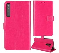 Tnviud Soporte Funda Carcasa Protección De Piel para Onyx Boox Palma 2 Pro 6.13" Flip Folio Billetera PU Cuero Cover Book Wallet Leather Case (Rosa)