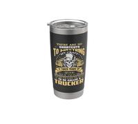 To Be Called A Trucker Funny Truck Driver Trucker Dad Vaso térmico de acero inoxidable de doble pared