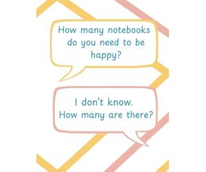 To Be Happy - Planner Notebook Journal 333 Graph Pages - Perfect for various uses: planner, work, school, note-taking, travel writing, and journaling:: Pink and Yellow