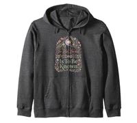 To Be Loved Is To Be Known Retro Vintage Love Cita 1 Sudadera con Capucha