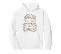 To Be Loved Is To Be Known Retro Vintage Love Cita 1 Sudadera con Capucha