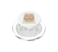 To Be Loved Is To Be Known Retro Vintage Love Cita 3 PopSockets PopGrip para MagSafe