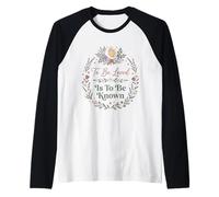 To Be Loved Is To Be Known Retro Vintage Love Cita 9 Camiseta Manga Raglan