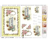 TO-DO 99409.0 Papel para la decoración, multicolor, 50 x 70 x 0,1 cm