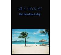 TO DO Daily Checklist: 7x10 Daily Planning Pad -100 pages of Work TO Do List - with check off agenda