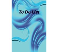 To Do List: 6"x9"-100 page book to help you track all the things you need to get done.