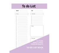 To-Do List Book Planner: Daily Plan to Organize Tasks with Priorities, Notes & Reminders for Better Productivity