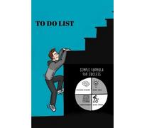 To-Do List Notebook - Daily Task Planner with Checklist | Undated Productivity Journal for Organizing, Prioritizing & Tracking Goals | 100 Pages, 6" x ... This book help to you manage your time