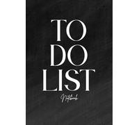To Do List Notebook | Daily Tasks Notebook | Productivity Planner
