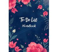To-Do List Notebook for Work - Undated Daily Planner 8.5 x 11 with Dark-Inspired Cover: Sleek Professional Task Organizer with Priorities, Notes, and Reminders