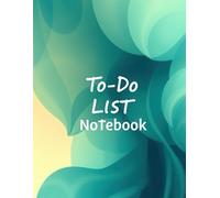 To-Do List Notebook - Undated Daily Task Pad 8.5 x 11 in Green Tones: Calm-Themed Layout with Priorities, Tasks, Reminders & Notes