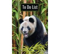 To Do List: Panda Nice Graphic Pages Make This A Fun And Unique Goal Setting Book For Every Age (Black And White Edition)