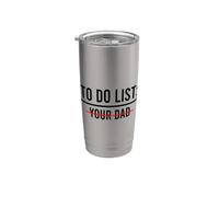 To Do List Your Dad Vaso térmico de acero inoxidable de doble pared