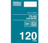 To-Do Log Book: DIY Summary | Life Admin | Simple Pages for Everyday Use