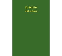 To-Do Planner with Weekly Motivation Task Boost: 6-Month: 6x9 Productivity Organizer for Goals & Time Management