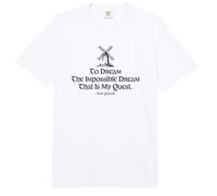 To Dream The Impossible Dream Windmill Estampado Azul Marino Comfort Colors Adult Heavyweight T-Shirt