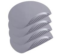 To encounter Alfombrilla de Silicona para microondas, Redonda, 30,5 x 30,5 cm, Juego de 4 Alfombrillas multifuncionales Resistentes al Calor, Protector de Salpicaduras, salvamanteles, Almohadilla