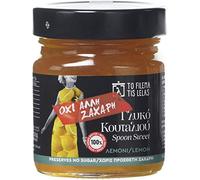 To Filema Tis Lelas Fruta en Almíbar Hecho a mano - Limón Sin azúcar añadido, Paquete de 2 x 240 g (Total: 480g)