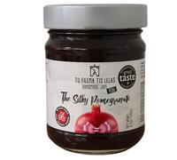 To Filema tis Lelas Mermelada Casera de Granada Sin Azúcares Añadidos, 240 g - Endulzada con Zumo de Uva, Vegana, Sin Gluten, Sabor Natural y Saludable